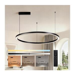 BRILAGI - LED Stmívat. lustr na lanku PORTOFINO LED/60W/230V pr. 80 cm černá +DO BRI507 obraz