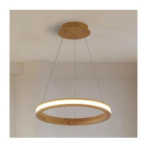 BRILAGI - LED Lustr na lanku UMEA WOOD LED/30W/230V pr. 40 cm dřevo BRI446 obraz