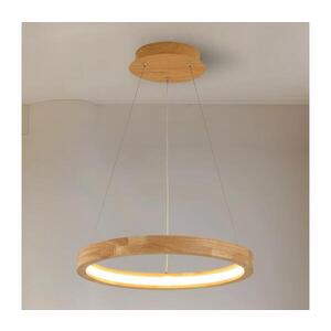 BRILAGI - LED Lustr na lanku UMEA WOOD LED/30W/230V pr. 40 cm dřevo BRI447 obraz