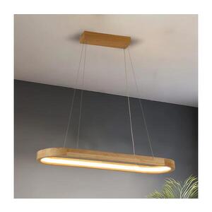 BRILAGI - LED Lustr na lanku UMEA WOOD LED/30W/230V 70x20 cm dřevo BRI450 obraz