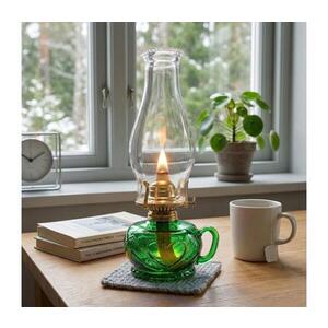 BRILAGI - Petrolejová lampa MERLIN zelená 8590828169307 obraz