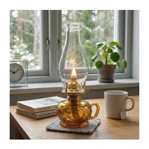 BRILAGI - Petrolejová lampa MERLIN oranžová 8590828169321 obraz