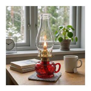 BRILAGI - Petrolejová lampa MERLIN červená 8590828169338 obraz