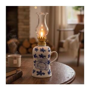 BRILAGI - Petrolejová lampa MERLIN bílá/modrá 8590828169420 obraz