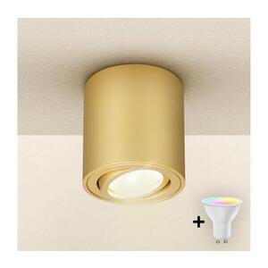 BRILAGI - LED RGBW Stmív. bodové svítidlo MIA 1xGU10/4, 8W/230V 84x80 mm zlatá BG1033+AI2382 obraz