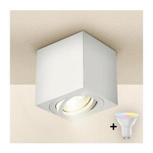 BRILAGI - LED RGBW Stmív. bodové svítidlo MIA 1xGU10/4, 8W/230V 84x80 mm bílá BG0595+AI2382 obraz