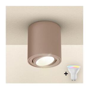 BRILAGI - LED RGBW Stmív. bodové svítidlo MIA 1xGU10/4, 8W/230V 84x80 mm béžová BG2280+AI2382 obraz