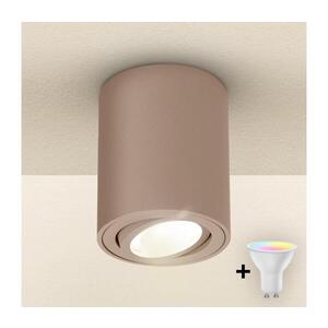 BRILAGI - LED RGBW Stmív. bodové svítidlo MIA 1xGU10/4, 8W/230V 100x80 mm béžová BG2281+AI2382 obraz