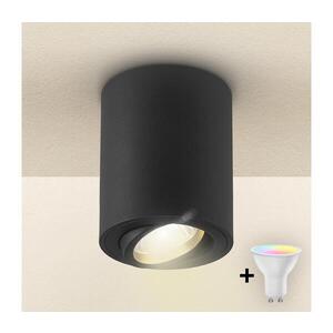 BRILAGI - LED RGBW Stmív. bodové svítidlo MIA 1xGU10/4, 8W/230V 100x80 mm černá BG0592+AI2382 obraz