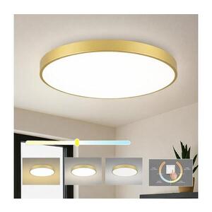 BRILAGI -LED Stropní svítidlo POOL LED/100W/230V 3000/4000/6000K pr. 80 cm zlatá BRI563 obraz