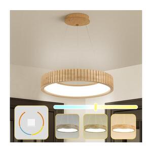 BRILAGI - LED Lustr na lanku FALCON WOOD MODERN LED/30W/230V pr. 45 cm dřevo BRI527 obraz