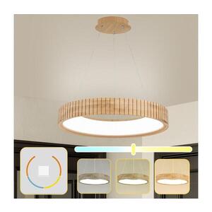 BRILAGI - LED Lustr na lanku FALCON WOOD MODERN LED/40W/230V pr. 60 cm dřevo BRI528 obraz