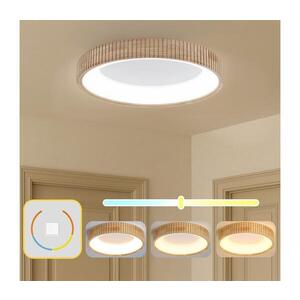 BRILAGI - LED Stropní svítidlo FALCON WOOD MODERN LED/40W/230V pr. 60 cm dřevo BRI532 obraz