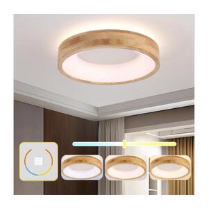BRILAGI-LED Strop. svítidlo FALCON WOOD LED/30W/230V 3000/4000/6000K 45 cm dřevo BRI536 obraz