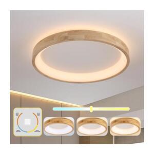 BRILAGI-LED Strop. svítidlo FALCON WOOD LED/60W/230V 3000/4000/6000K 80 cm dřevo BRI557 obraz