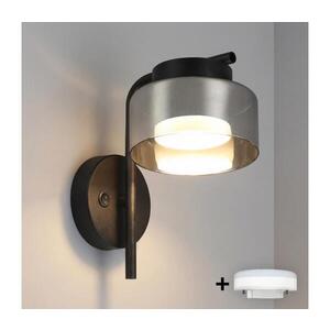 BRILAGI - LED Nástěnná lampa AURA LUX 1xGX53/30W/230V černá/kouřová WO-OEM-CF-11-BK obraz