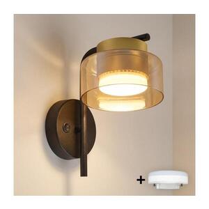 BRILAGI - LED Nástěnná lampa AURA LUX 1xGX53/30W/230V černá/zlatá WO-OEM-CF-11-GLD obraz