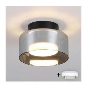 BRILAGI - LED Podhledové svítidlo AURA LUX 1xGX53/30W/230V pr. 13 cm černá/kouřová WO-OEM-CF-02-BK obraz