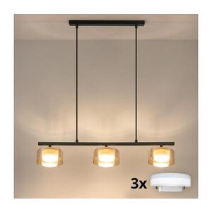 BRILAGI - LED Lustr na lanku AURA LUX 3xGX53/30W/230V černá/zlatá WO-OEM-CF-19-GLD obraz