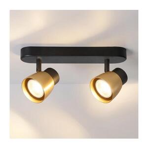 BRILAGI - Bodové svítidlo NUGGET 2xGU10/30W/230V černá/zlatá WO-OEM-25CF-D02-BG obraz