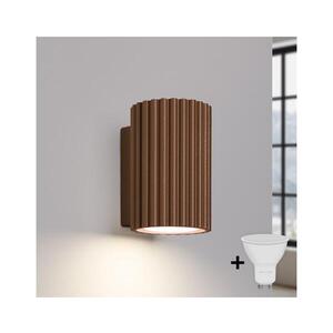 BRILAGI - LED Nástěnné svítidlo CRESTO 1xGU10/10W/230V 10 cm hnědá BR.1968 obraz