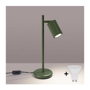 BRILAGI - LED Stolní lampa CRESTO 1xGU10/10W/230V zelená BR.1624 obraz