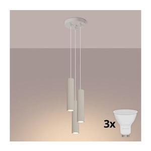 BRILAGI - LED Lustr na lanku CRESTO 3xGU10/10W/230V krémová BR.1595 obraz