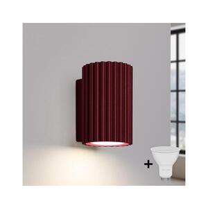 BRILAGI - LED Nástěnné svítidlo CRESTO 1xGU10/10W/230V 10 cm burgundy BR.1929 obraz