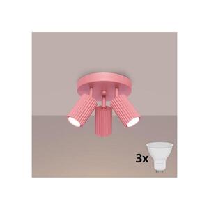 BRILAGI - LED Bodové svítidlo CRESTO 3xGU10/10W/230V růžová BR.1941 obraz