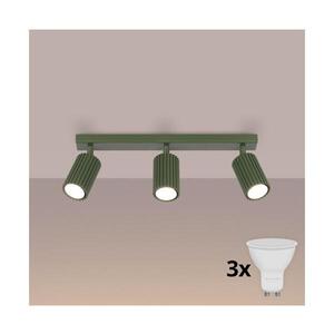 BRILAGI - LED Bodové svítidlo CRESTO 3xGU10/10W/230V zelená BR.1619 obraz