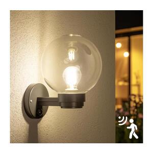 BRILAGI - Venkovní nást. svítidlo se senz. HARBOR 1xE27/40W/230V IP33 antr./čirá GD-HAWUST-92 obraz