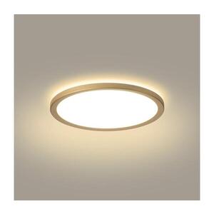 BRILAGI - LED Koupelnové svítidlo ULTRA SLIM LED/12W/230V pr. 22, 5 cm zlatá IP54 BRI580 obraz