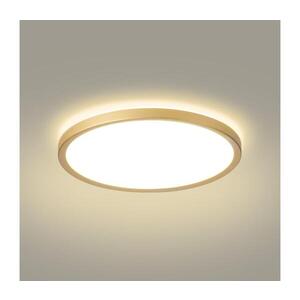 BRILAGI - LED Koupelnové svítidlo ULTRA SLIM LED/24W/230V pr. 42 cm zlatá IP54 BRI583 obraz