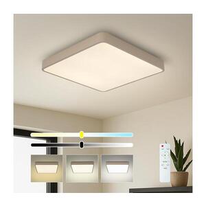 BRILAGI -LED Stm str. sv. POOL SQUARE LED/36W/230V 3000-6000K 40x40 cm béžová+DO BRI659 obraz