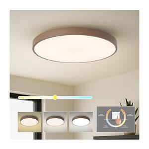 BRILAGI - LED Stropní svítidlo POOL LED/100W/230V 3000/4000/6000K 80 cm hnědá BRI716 obraz