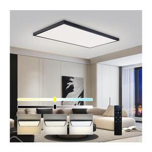BRILAGI-LED Stmívatelné koupelnové svítidlo FRAME SMART LED/96W/230V IP44 čer+DO BRI644 obraz