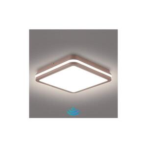 BRILAGI-LED Venkovní svítidlo se senzorem BENE LED/24W/230V 26x26 cm hnědá IP54 BRI738 obraz
