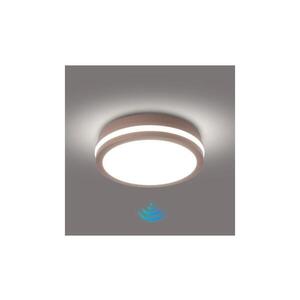 BRILAGI -LED Venkovní svítidlo se senz. BENE LED/18W/230V pr. 21, 5 cm hnědá IP54 BRI732 obraz