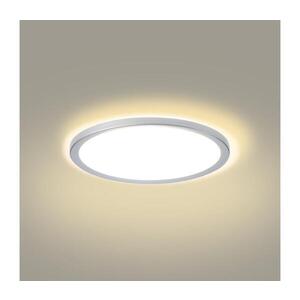 BRILAGI - LED Koup. str. svít. ULTRA SLIM LED/18W/230V pr. 30 cm stříbrná IP54 BRI623 obraz