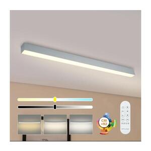 BRILAGI - LED Stmív. stropní svítidlo SLEEKLINE LED/40W/230V Wi-Fi Tuya stříb+DO BRI471 obraz