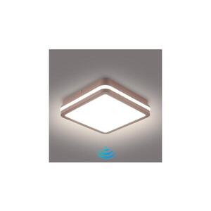 BRILAGI-LED Venkovní svítidlo se senz. BENE LED/18W/230V 21, 5x21, 5 cm hnědá IP54 BRI736 obraz