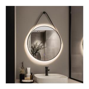 BRILAGI-LED Koup. zrcadlo VERESE LED/19W/230V 60 cm černá IP44 CRI 90 stm. + CCT FG-MIR-0005-60 obraz
