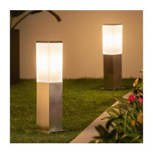 BRILAGI - Venkovní lampa NOVA 1xE27/15W/230V 40 cm IP44 matný chrom FG-KH446PSH-40-SIL obraz