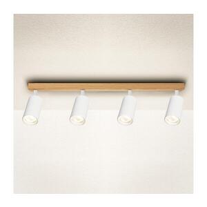 BRILAGI - Bodové svítidlo SELE 4xGU10/30W/230V bílá/dekor dubu WO-SELE-WH-WD04-OEM obraz