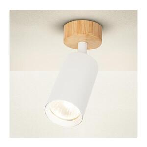 BRILAGI - Bodové svítidlo SELE 1xGU10/30W/230V bílá/dekor dubu WO-SELE-WH-WD01-OEM obraz