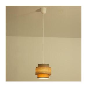 BRILAGI - Lustr na lanku RESNA 1xE27/60W/230V pr. 20 cm hnědá/béžová H0372 obraz
