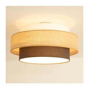 BRILAGI - Stropní svítidlo RESNA 1xE27/60W/230V pr. 40 cm béžová/černá H0441 obraz