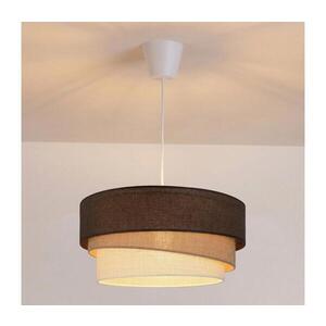 BRILAGI - Lustr na lanku TRIO 1xE27/60W/230V pr. 40 cm hnědá/béžová/bílá 8590828052562 obraz