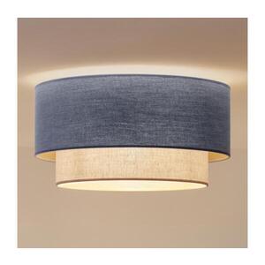 BRILAGI - LED Stropní svítidlo BOHO ECO 1xE27/10W/230V pr. 40 cm modrá/krémová 8590828052425 obraz