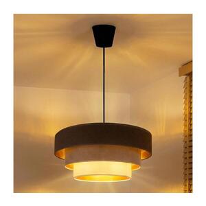 BRILAGI - Lustr na lanku LUNETA 1xE27/60W/230V pr. 40 cm hnědá/béžová/krémová 8590828052227 obraz